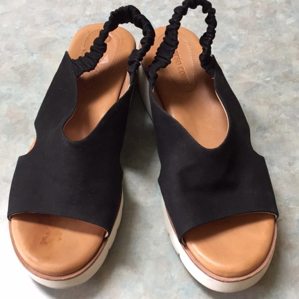 Corso Como black sandals (Sz 7 1/2)